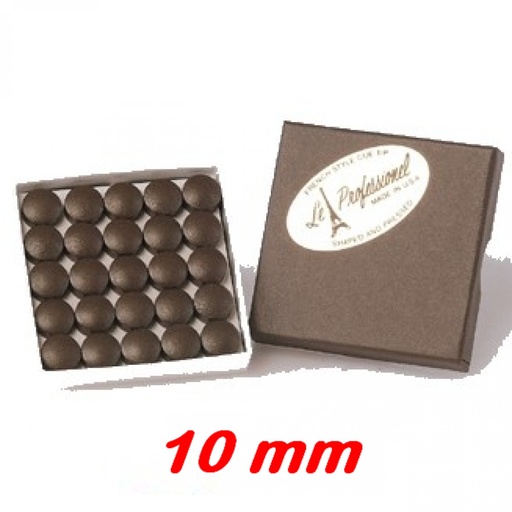 [p1293] Cue Tip Le Professionel 10mm/50 pieces