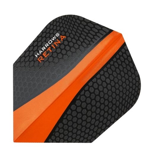 [805 Oranje] Dart Veer Harrows Retina Oranje - 1 set