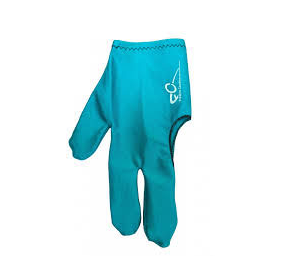 [p3638 turkoois] Handschoen F.Caudron Turkoois