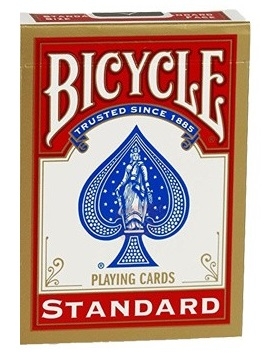 [1921 standard rood] Card Game Bicycle Standard Index - red