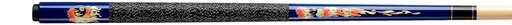 [3512 blauw] Pool Cue Junior Flames 1m23 blue