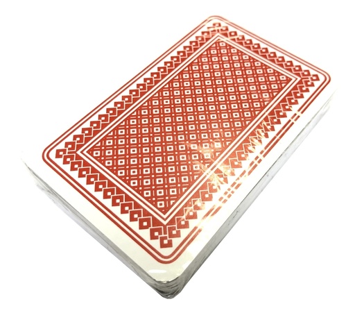 [p1910 rood] Jeu de Cartes Carlton 52 cartes - français - rouge