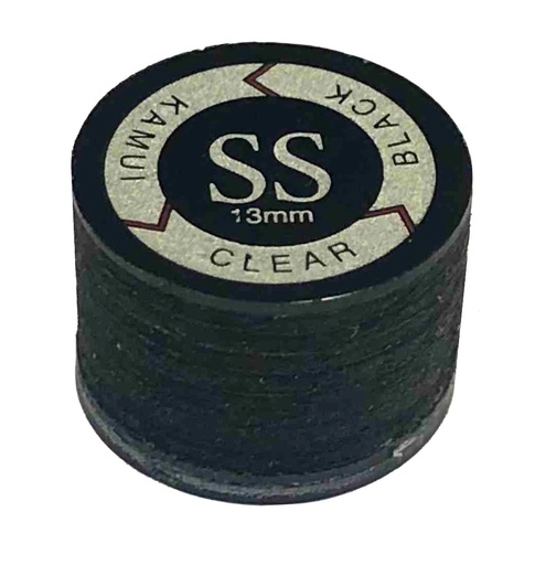 [p3587 SS] Cue Tip Kamui Clear Black Super Soft