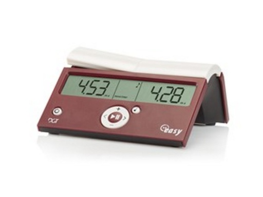 [3965] Schaak Klok Digitaal DGT Easy Crimson Cruz
