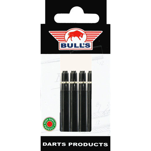 [367-zwart] Shaft Nylon Bull's In Between- Zwart