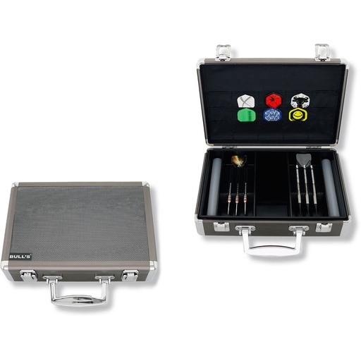 [p6095] BULL'S Dartsafe Aluminium Case | XXL