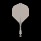 [p6044 - grijs] Dart Shaft+Veer Fusion Kort - grijs