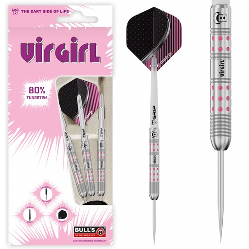 [p8000] BULL'S Virgirl VR1 Steel Dart
