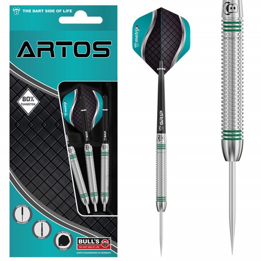 [p7001] BULL'S Artos AR1, Mint 80% Tungsten
