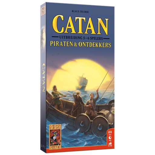 [7172] Catan Uitbreiding 5/6 spelers: Piraten & Ontdekkers