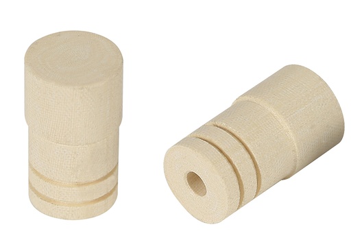 [p7189 wit] Longoni beentje Luna Nera - Imago White