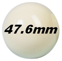 [p2765-fluo] Bal Pool/Snooker - Wit/fluo 47,6mm Aramith 