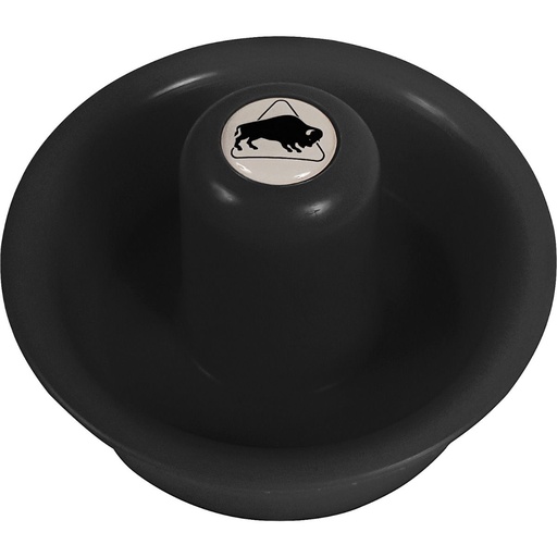[07475] Airhockey Handvat prof 100mm Zwart