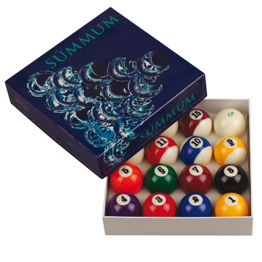 [p7514] Ball Set Pool 57,2mm SAM Summum + Infalible Magnetic Cue ball