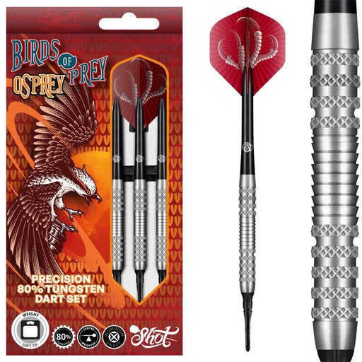 [p7534] Shot Softtip Birds of Prey Osprey 80%