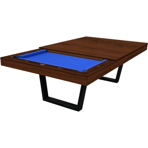 [7702] Harlem pooltafel walnut 7ft 