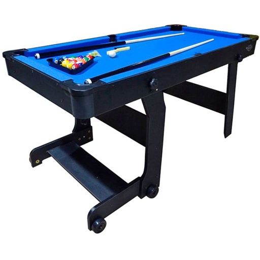[p7706] Pooltable Rookie II 5ft foldable