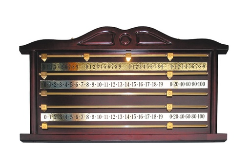 [7726] Puntenbord Snooker Groot 4 spelers Luxe