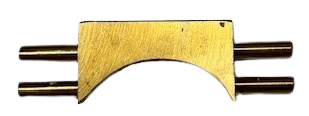 [p1634 A] Snooker Pocket Plate middle 2-pin