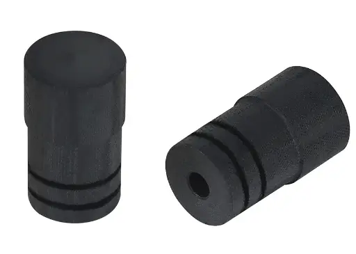 [p7189 zwart] Longoni beentje Luna Nera - DBL Black
