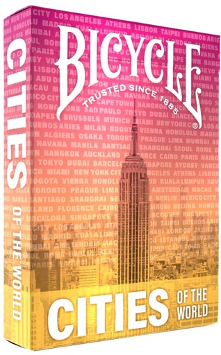 [p07813] Pokerkaarten Bicycle Cities of the World