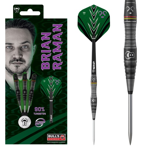 [p07853] BULL'S Brian Raman Steel Dart
