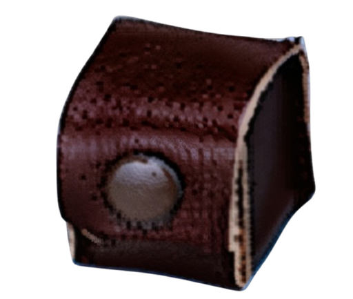 [p1043] Chalk holder in leatherette