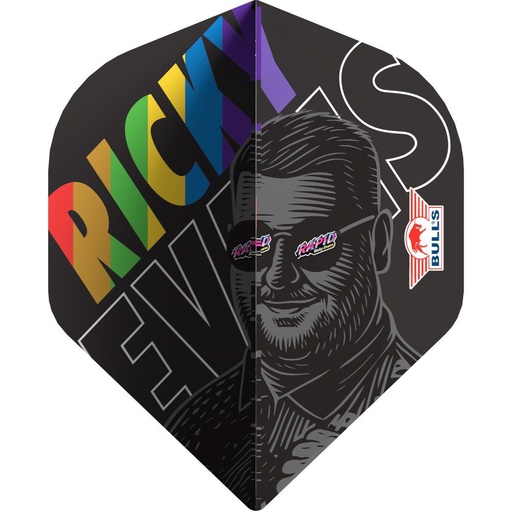 [7871] Bull's Player 100 Ricky Evans 95 No.2 Flight
