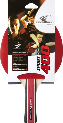 [p3164] Raquette tennis de table Cornilleau Sport 400