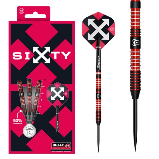 [07996] BULL'S Sixty S1 Steel Dart