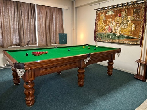 [p8007] Tweedehands Snooker B&B 9ft
