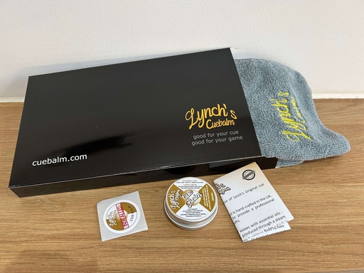[p8042] Lynch's Original Cuebalm & Premium Towel Set