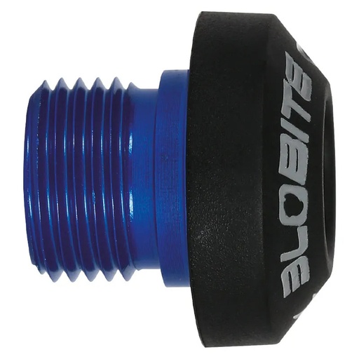 [p4644 blauw] Longoni Insert en rubber voor 3Lobite Aluminium 10g