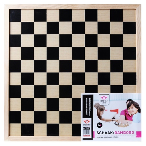 [p2819] Schaakbord verso Dam
