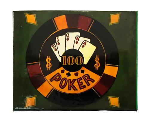[p4279] Portefeuille Poker Poker