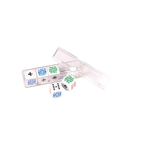 [588] Poker Dobbelstenen 18mm
