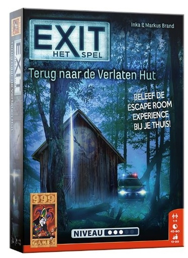 [p3864] EXIT - Terug naar de Verlaten Hut (enkel in het nederlands verkrijgbaar)