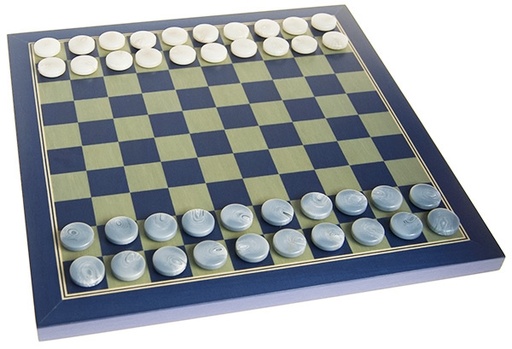 [p2818] Dam Set Blauw 25mm