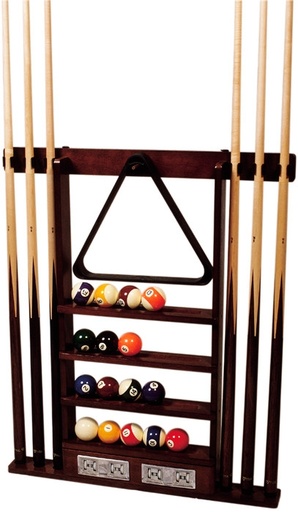 [p3829] Cue Rack for 6 Cues all-in-one Pool