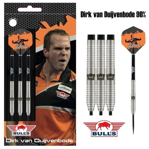 [07626] Fléchettes Bull's 90% Dirk van Duijvenbode