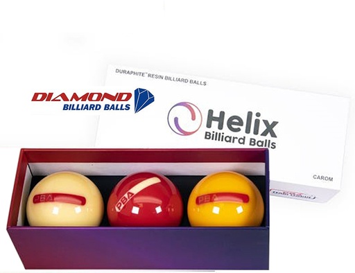 [p5924] Billes Jeu Diamond Helix PBA - 61.5mm