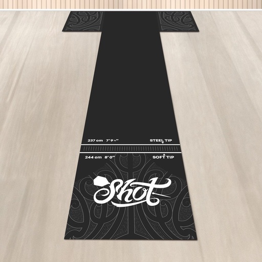 [p823] Tapis pour Darts Shot T-Shape