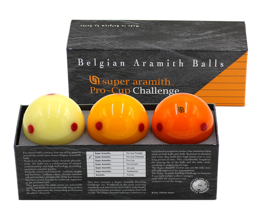 [p0980] Ballenset - Super Aramith Pro-Cup Challenge