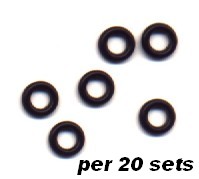 [p913] Dart Shaft Rubber Ring/10 zak