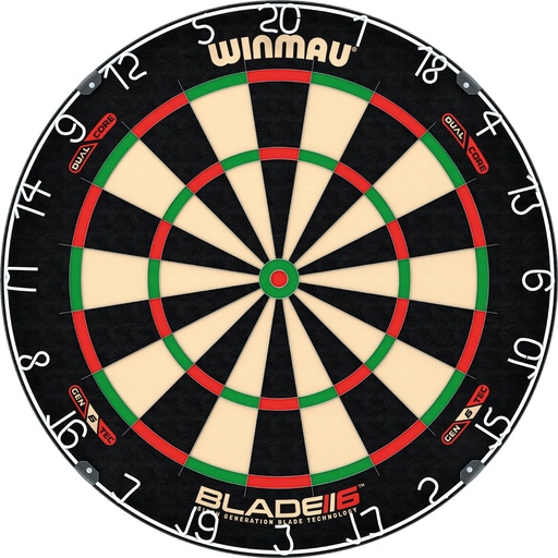[0652] Dartboard Winmau Blade 6 Dual Core