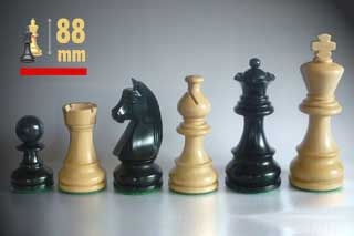 [p2473] Schaakstukken nr.5 Zwart L/V