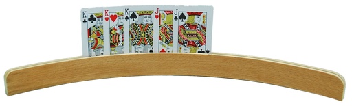 [2096] Card Holder Wood 50cm