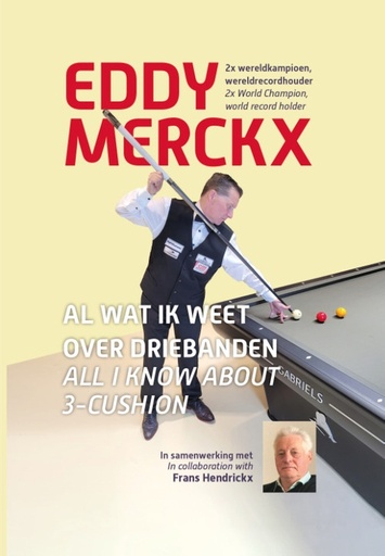 [5957] Book -  All I know about 3-cushion - Eddy Merckx