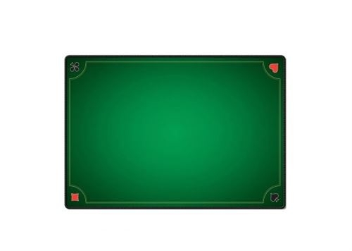 [p2969] Tapis de Cartes Anti-glissant 60 x 40cm vert
