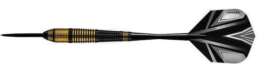 Darts Harrows Vivid Brass Black
